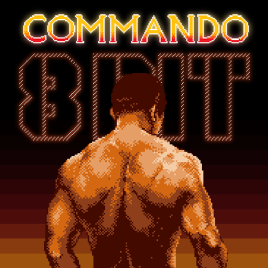 8bit Commando Steam Greenlight logo