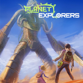 Planet Explorers Steam Greenlight logo